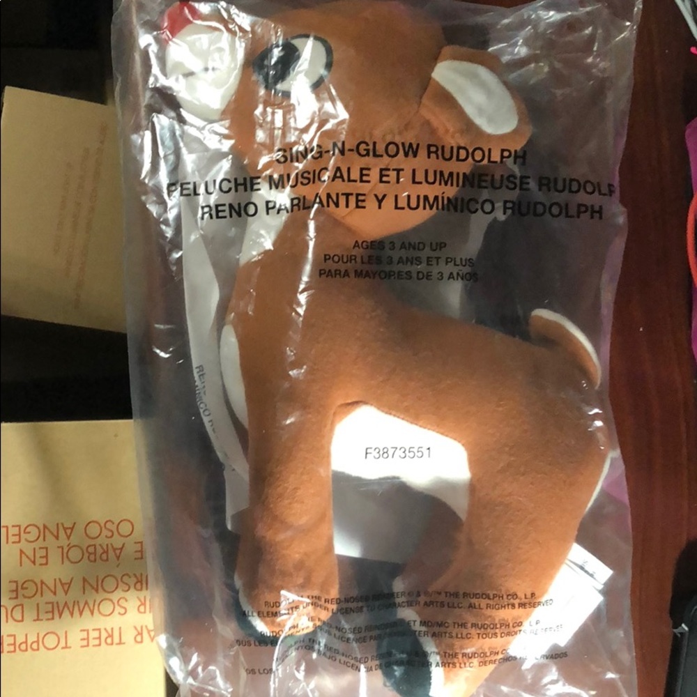 Sing-N-Glow Rudolph